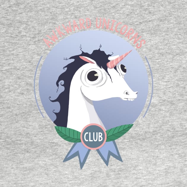 Awkward Unicorns Club by agrapedesign